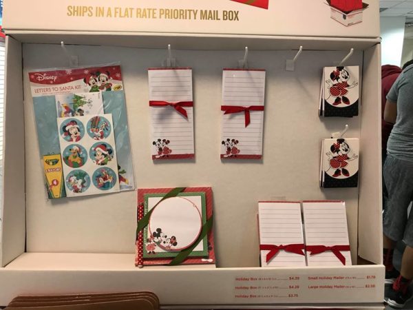 Disney Letters to Santa Kits Available at the Post Office and Online