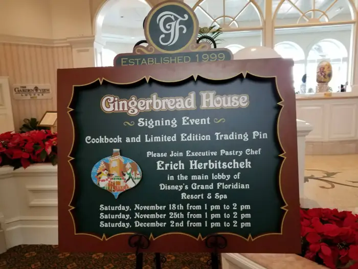 Gingerbread House Signing Event