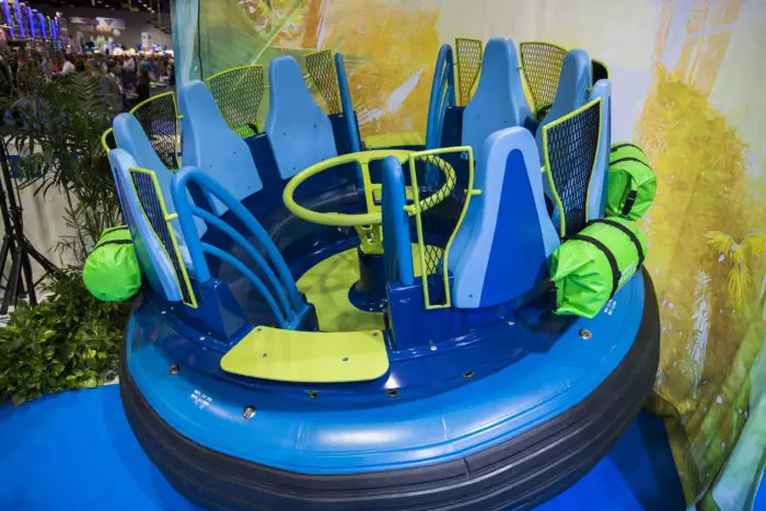 Custom Raft Unveiled For SeaWorld Orlando's New Attraction Infinity Falls