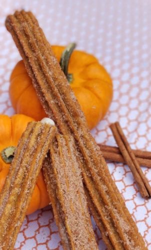 Pumpkin Cream Cheese Filled Churros at Disney Springs - yes, Please!