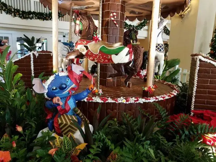 Gingerbread Carousel Takes Center Stage at Disney's Yacht and Beach Club Resort