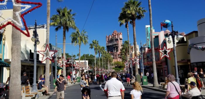 The Christmas Season has Arrived and the Decorations are Up at Disney Hollywood Studios