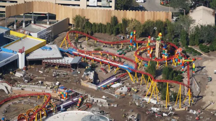 Latest Aerial Photos of Toy Story Land and Star Wars: Galaxy’s Edge at Hollywood Studios