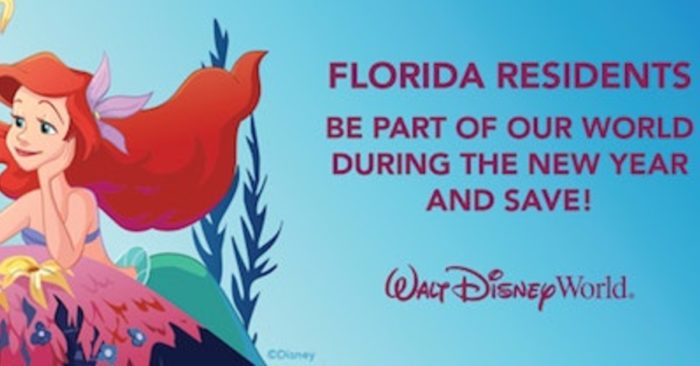 Disney World Releases Florida Resident Discount for Early 2018