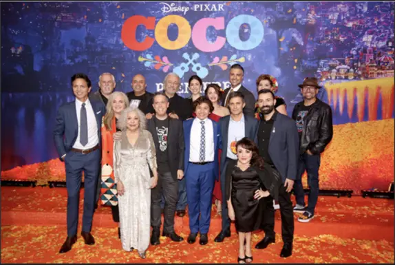 Pixar’s “Coco” Makes Red Carpet Premiere at Hollywood’s El Capitan Theatre
