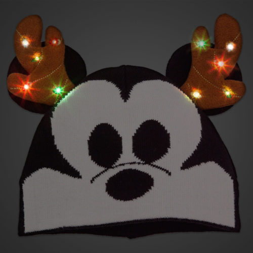 The Mickey Mouse Holiday Light-Up Beanie is Festive Fun
