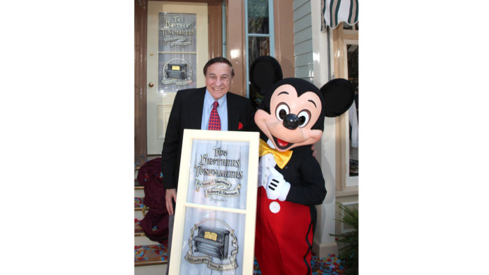 Disney Legend Richard M. Sherman Inducted into IAAPA Hall of Fame
