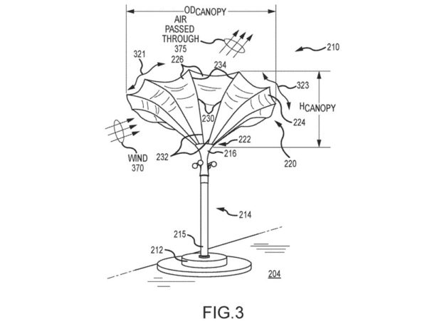 Disney Patents Deployable Weather Shade