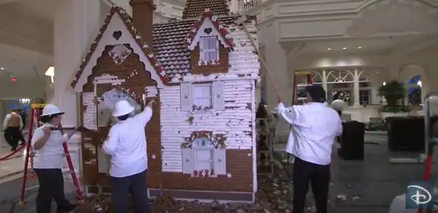 See What Happens to the Gingerbread Houses When the Holidays Are Over