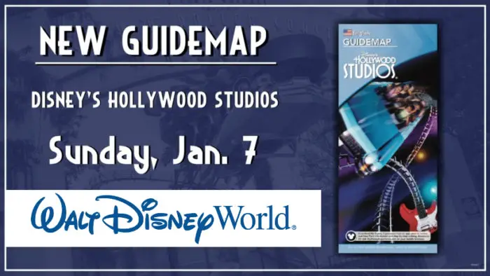 Updated Guidemaps Will Be Coming Soon to Hollywood Studios and Epcot