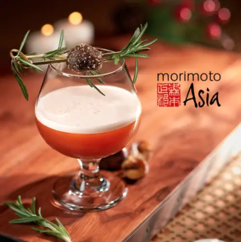 Morimoto Asia Roasted Chestnuts on a Winter Rye