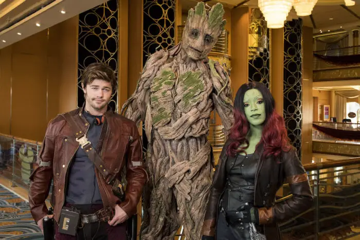 Groot Marvel Day At Sea