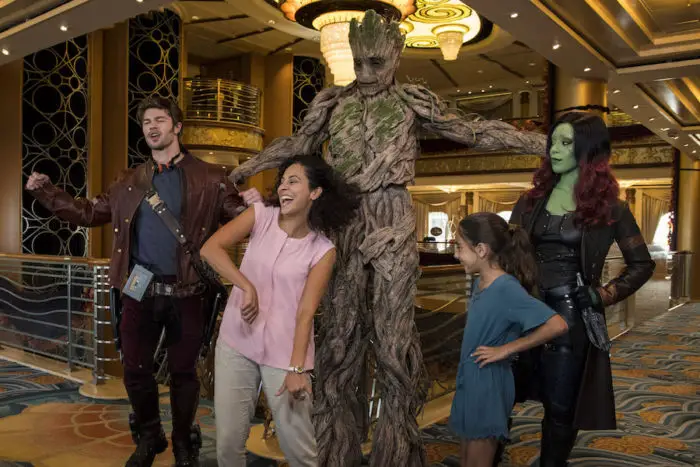 Star-Lord, Gamora, Groot, and Iron Man Make First Official Appearance During Marvel Day at Sea