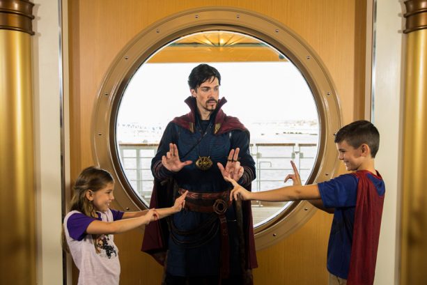Marvel Super Heroes Debut as Part of a Disney Vacation Experience During Marvel Day at Sea