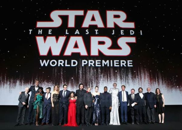 Star Wars: The Last Jedi World Premiere last night in L.A.