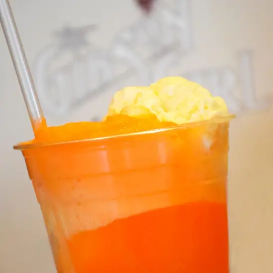 Gibson Girl Ice Cream Parlor Serves a Fanta Orange Float!