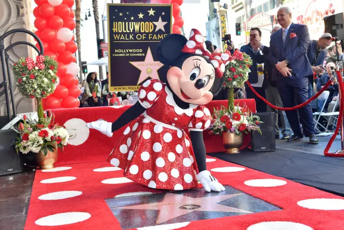 Minnie Mouse Receives Her Star on the Hollywood Walk of Fame