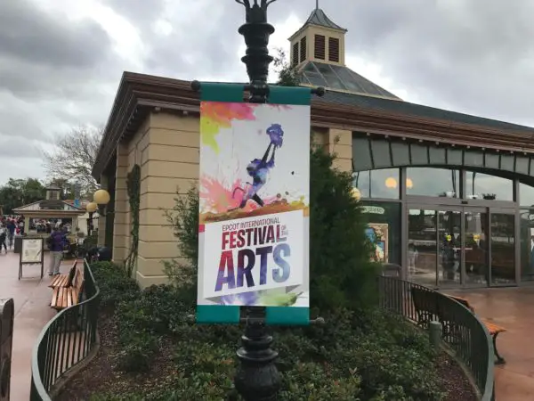 Even the Characters are Getting in on the Festival of the Arts Action!