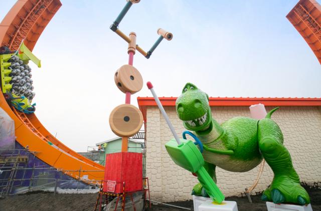 Rex and Trixie Toy Story Land