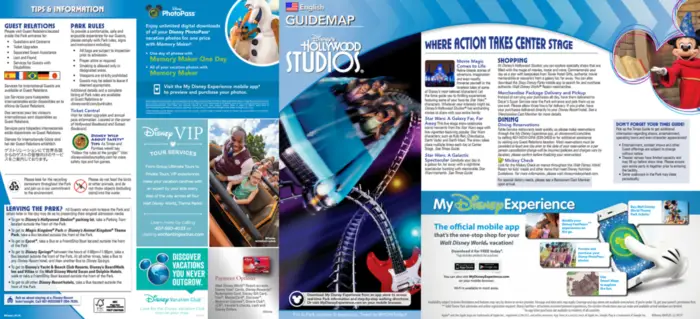 Updated Guide Maps Have Been Released for Walt Disney World