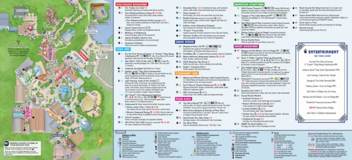 Updated Guide Maps Have Been Released for Walt Disney World