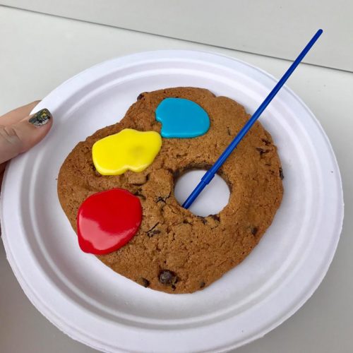 A Closer Look: The Artist's Palette Cookie from the Festival of Arts