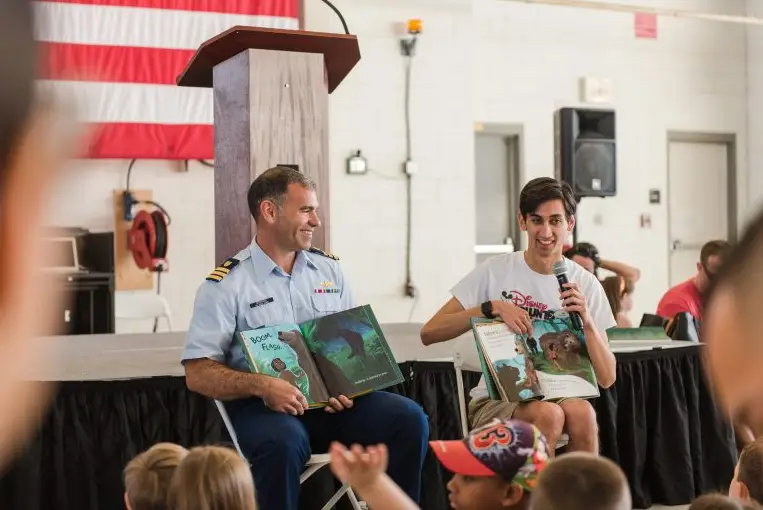 Disney Magic Crew Members Share the Magic of Storytelling with Military Families