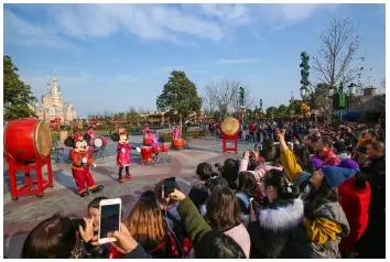 Shanghai Disney Resort Commemorates Year of the Dog with Traditional Chinese New Year Celebrations