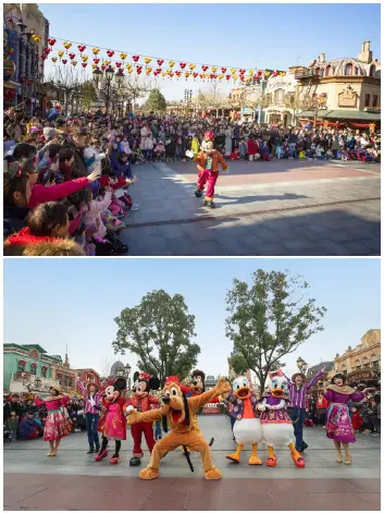 Shanghai Disney Resort Commemorates Year of the Dog with Traditional Chinese New Year Celebrations