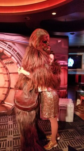 Star Wars Character Meets during Star Wars Day at Sea – Disney Cruise Line