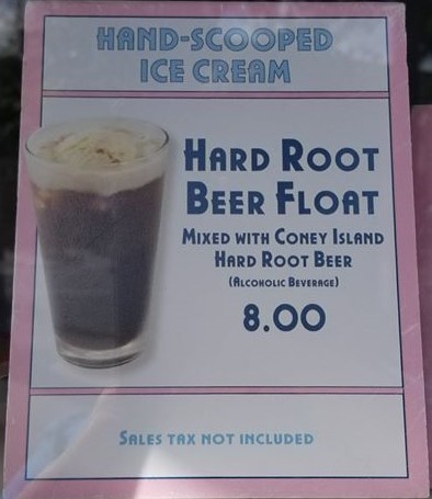 Hard Root Beer Float
