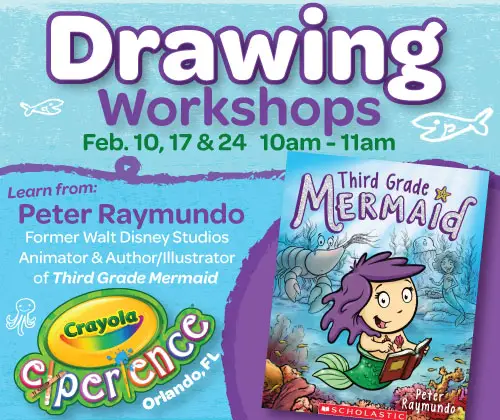 Crayola Experience Drawing Workshops