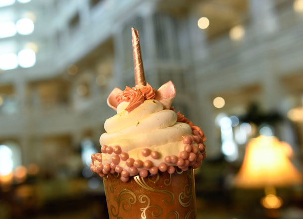 Add a Bit of Whimsy To Your Disney Days With this Unicorn Rose Gold Cupcake