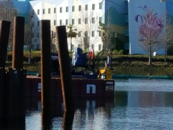 Disney Skyliner Construction Pictures from Pop Century Area