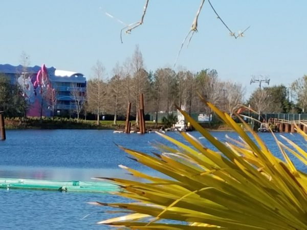 Disney Skyliner Construction Pictures from Pop Century Area