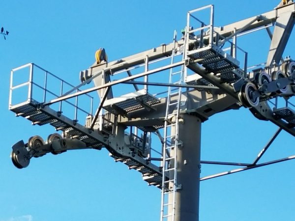 Disney Skyliner Construction Pictures from Pop Century Area