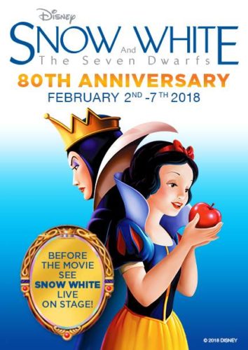 80th anniversary of Snow White and the Seven Dwarfs