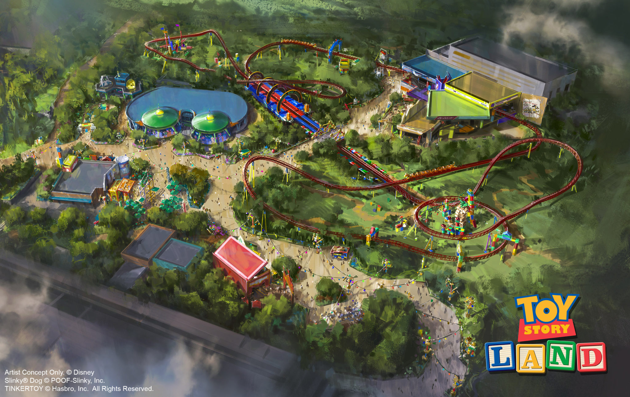 Everything We Know So Far About Alien Swirling Saucers In Toy Story Land