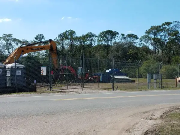 Photos: Disney is Clearing Trees to Begin Tron Construction