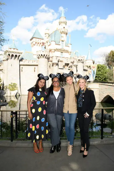 The Cast From 'A Wrinkle In Time' Surprised Guests At Disneyland