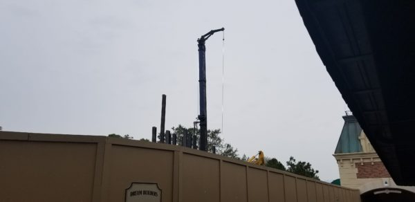 PHOTOS: The Skyliner is Going Vertical in Epcot!