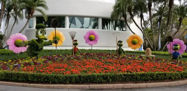Beautiful Photos of Epcot Flower & Garden Decorations