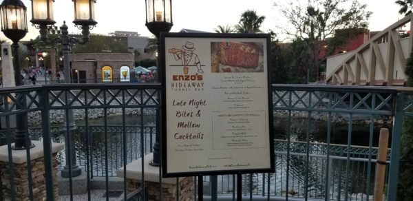 Have a 'Bella Note' At Enzo's Hideaway in Disney Springs