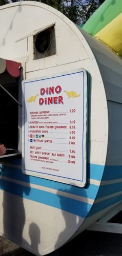 Nachos Supreme at the Dino Diner