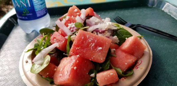 Flame Tree Barbeque's Watermelon Salad Review
