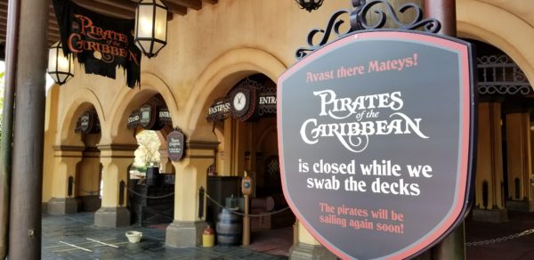 Pirate Themed Games Open During Pirates of the Caribbean Attraction Refurbishment