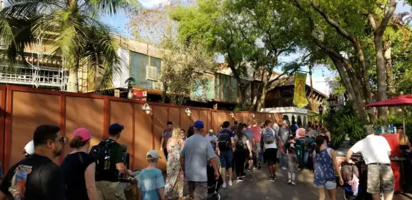PHOTOS: Construction Progress For New Russel and Dug Bird Show At Animal Kingdom