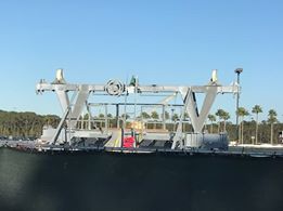 Construction Update on Disney Skyliner at Hollywood Studios Station