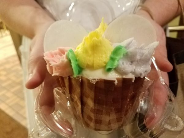 Flower Crown Cupcake