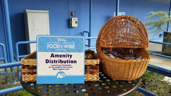 Food and Wine Festival Passholder Area at Disney's California Adventure